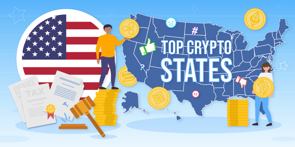 Top Crypto-Friendly States: Legislation, Taxes, and Domestic Competition 