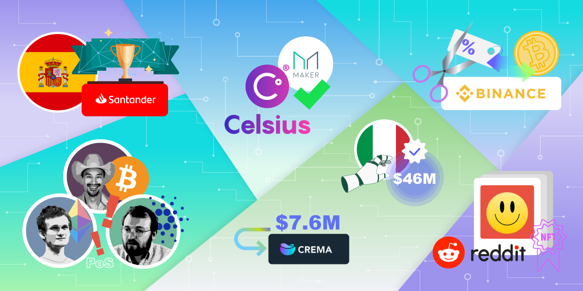 Weekly Recap: Celsius Repays Debt and Reddit Rolls Out NFT Pfps