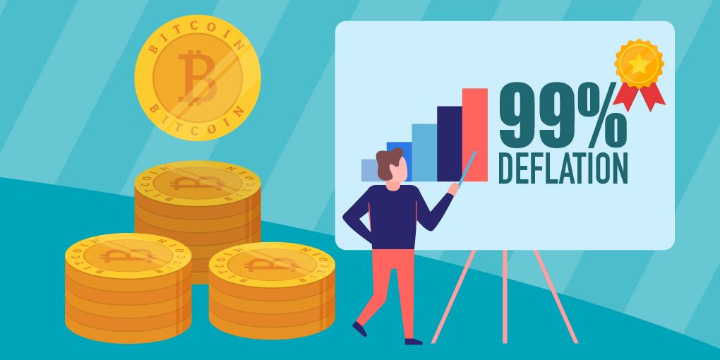 btc creates deflation