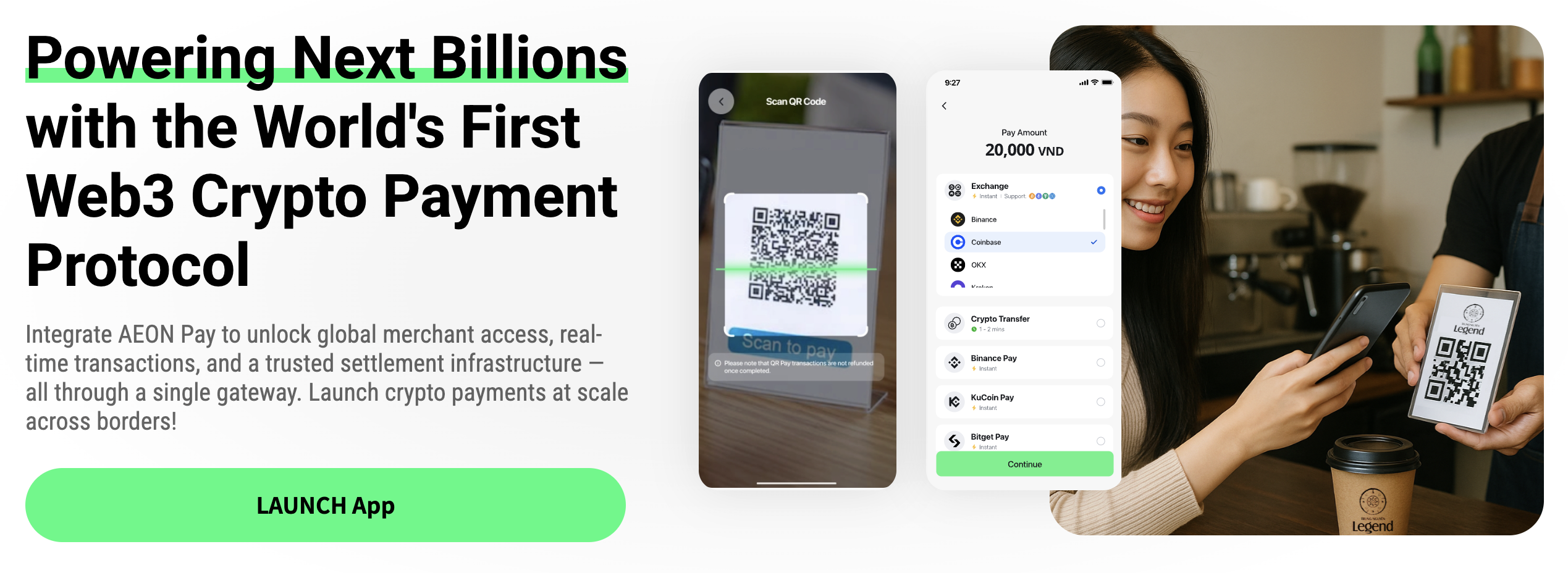 Powering Next Billions with the World's First Web3 Crypto Protocol.