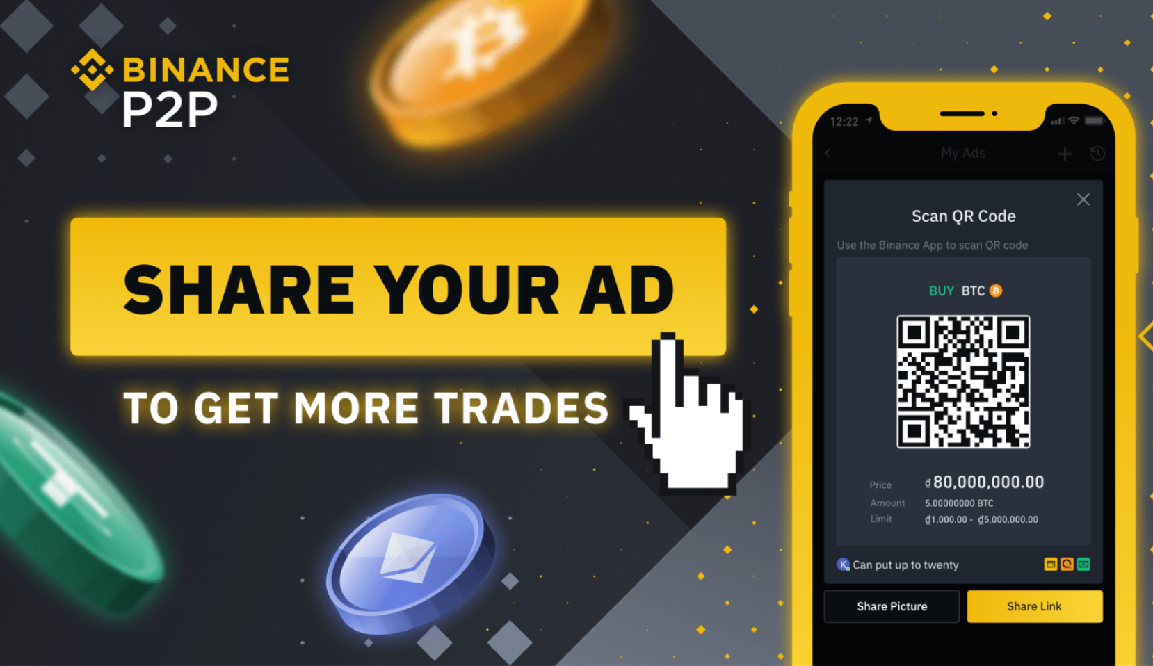 This image shows the Binance P2P.