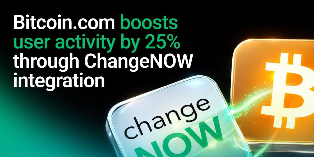 Bitcoin.com Wallet Boosted User Activity by 25% by ChangeNOW