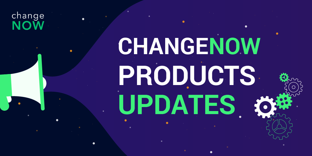 ChangeNOW Apps & Web Improvements