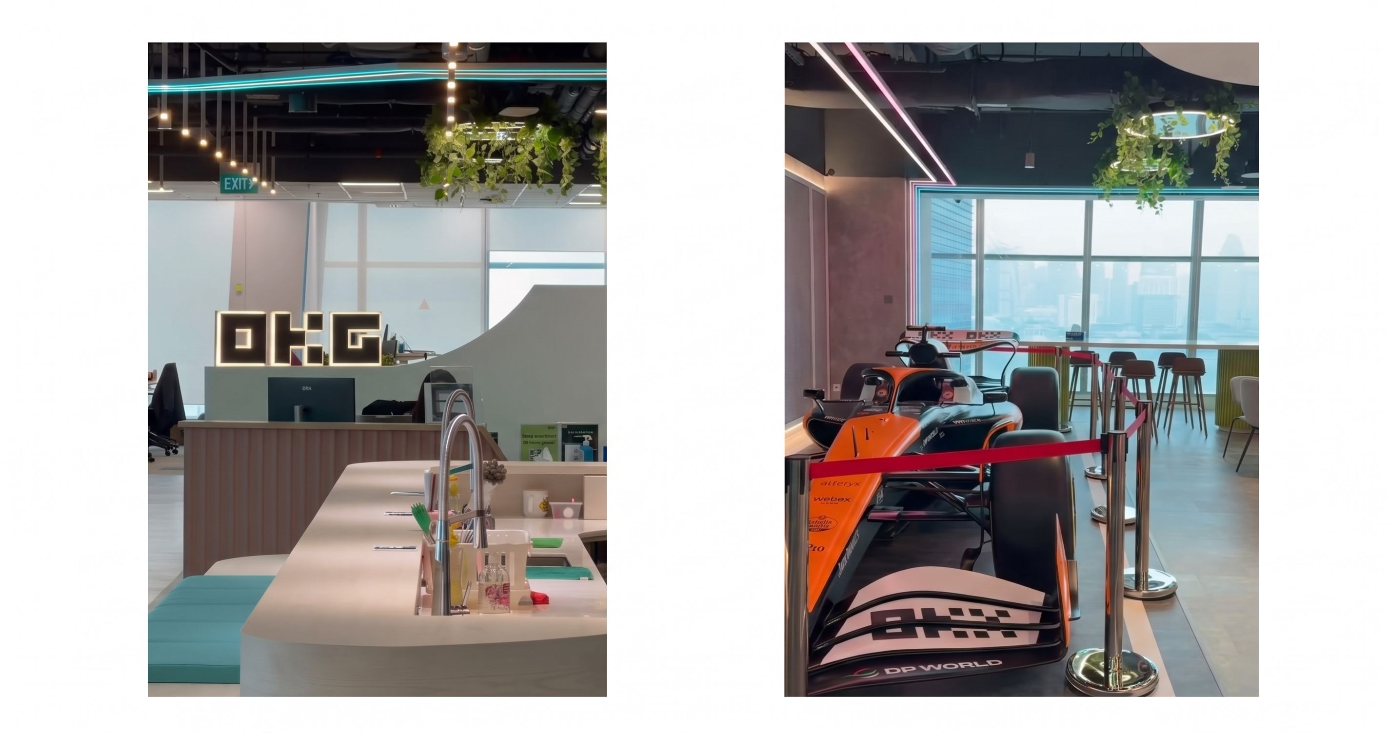 Photos from the OKX office by Tim Stanyakin