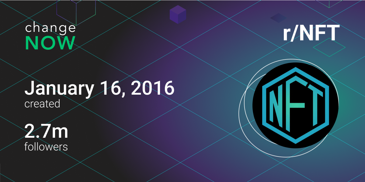 Love digital art? r/NFT is subreddit you definitely need!