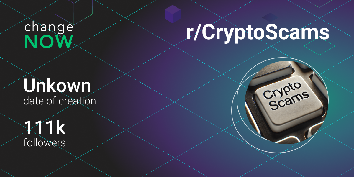 Stay safe with r/CryptoScams alerts