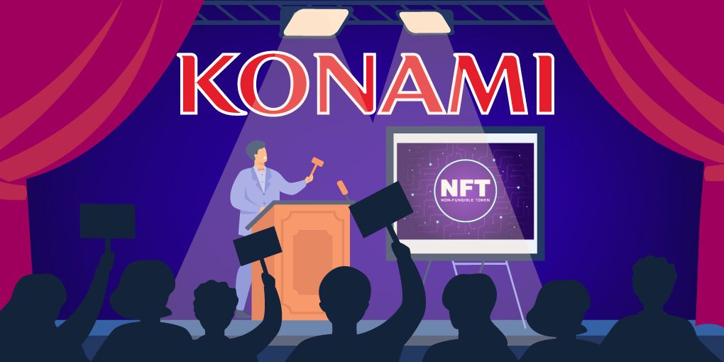 Konami Makes Over 160,000 USD In First-Ever NFT Auction