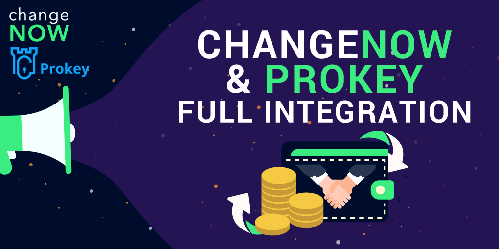 ChangeNOW Partners with Prokey Wallet