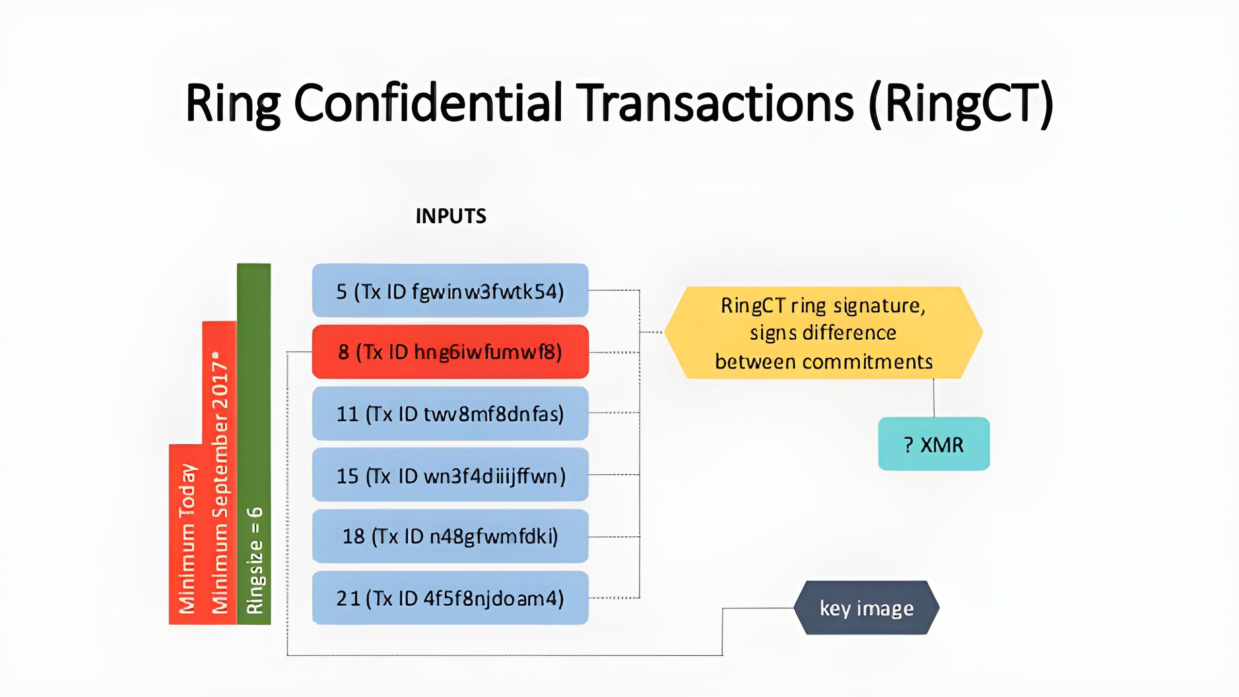 This image shows how RingCT operate.