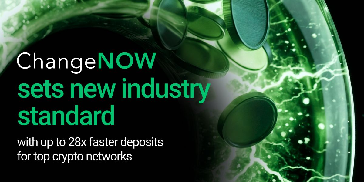 СhangeNOW sets new industry standard.