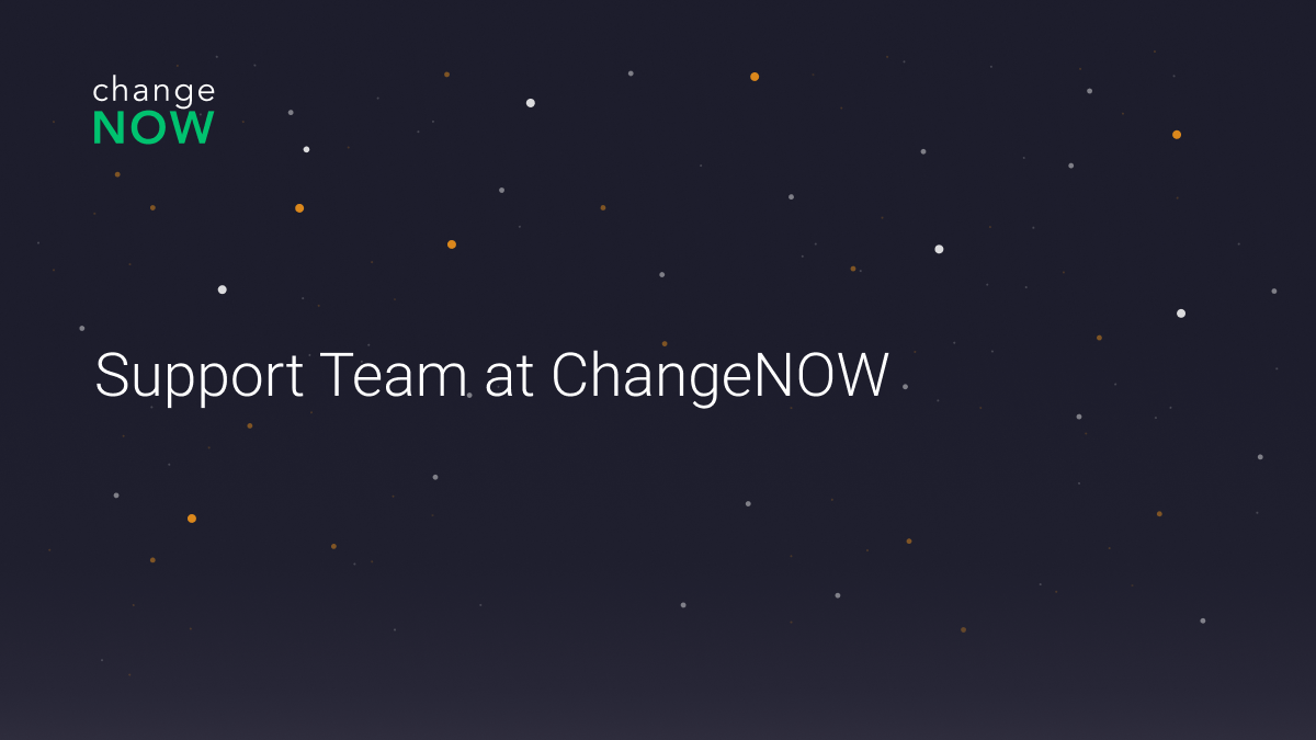 Support Team at ChangeNOW: Your Go-To Resource for Crypto Queries
