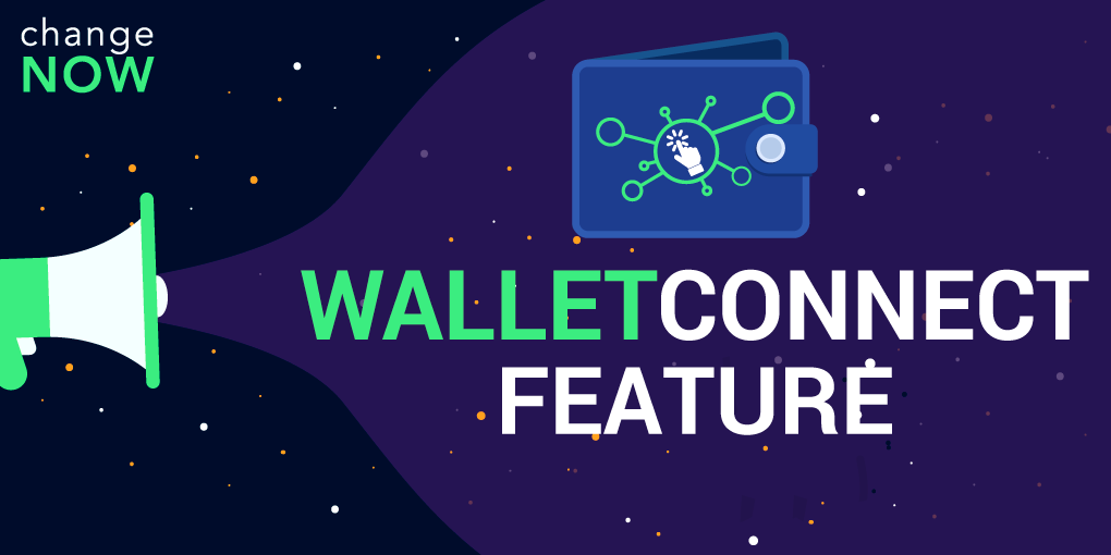 WalletConnect Feature Available for ChangeNOW Mobile App 