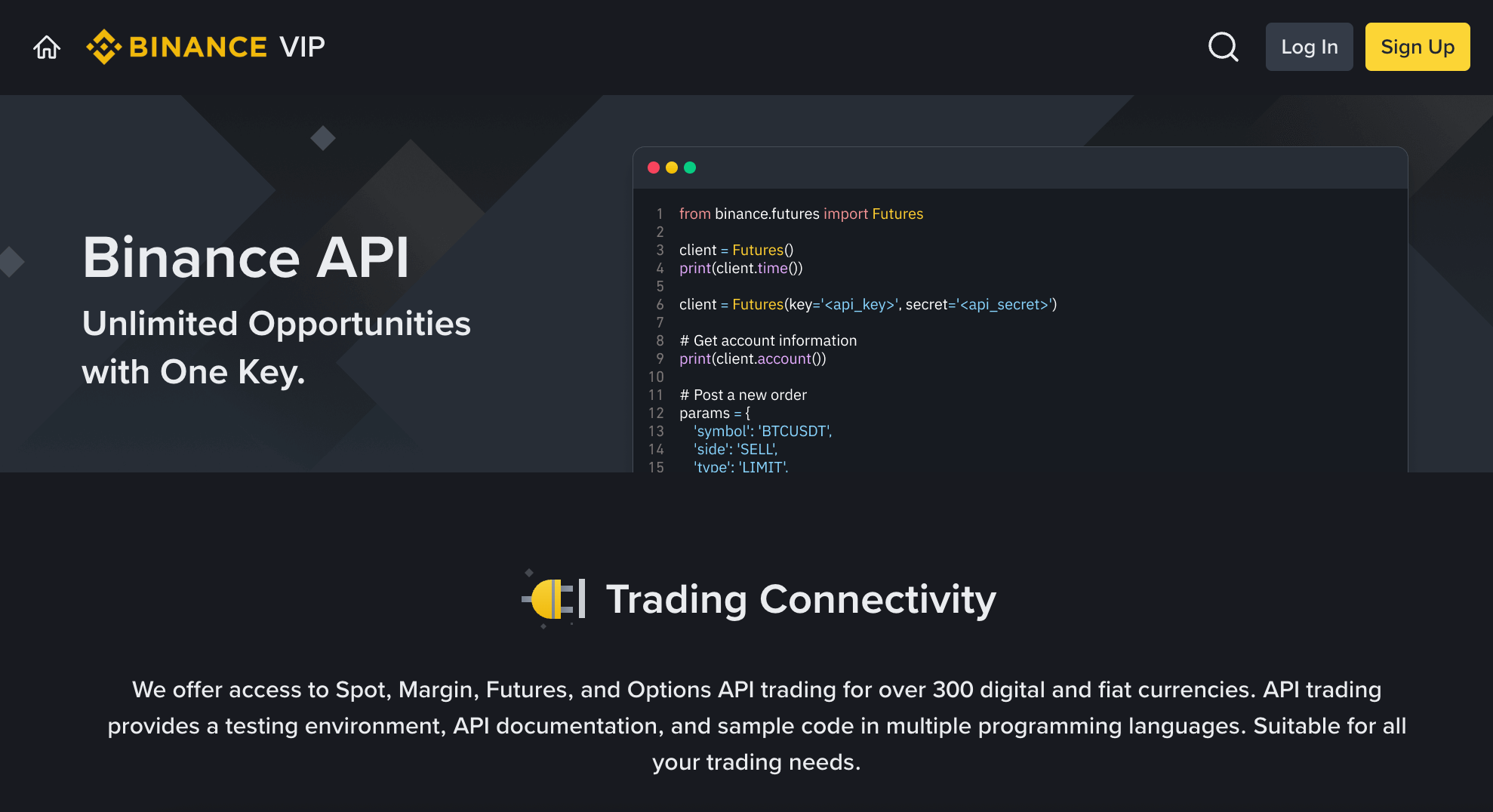 binance liquidity provider
