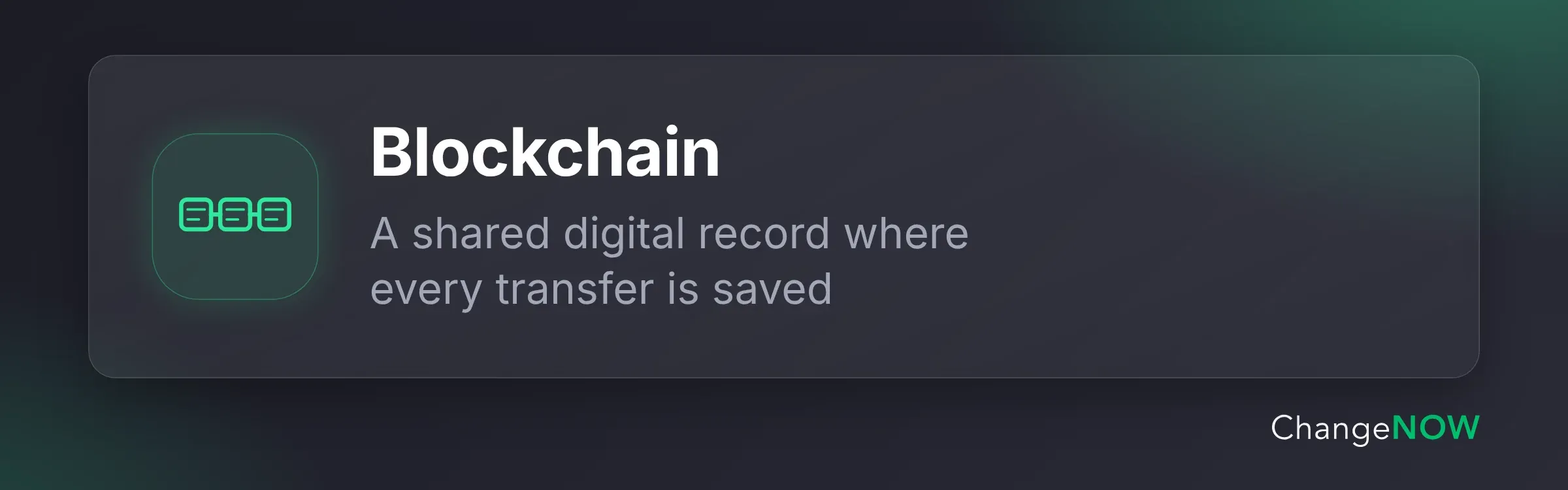 Blockchain explained.