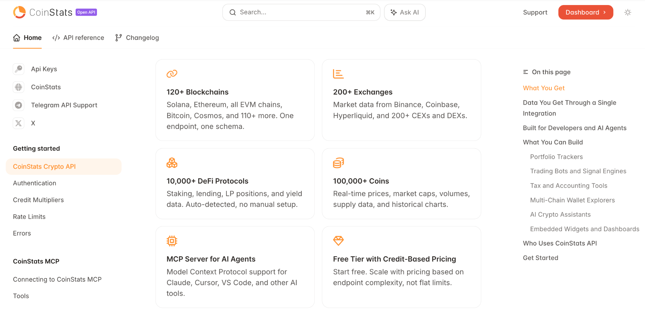 CoinStats Crypto API