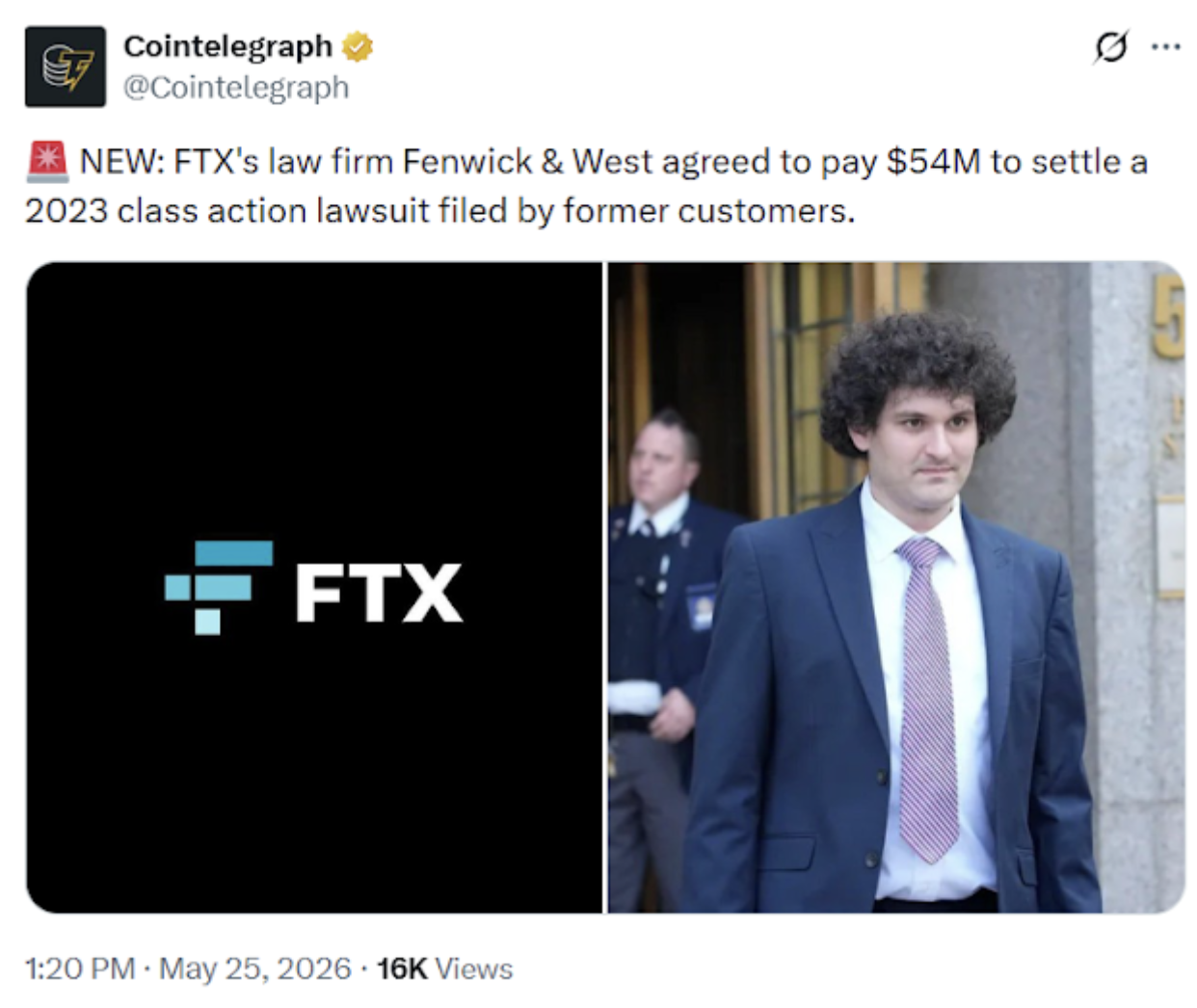 Cointelegraph post.