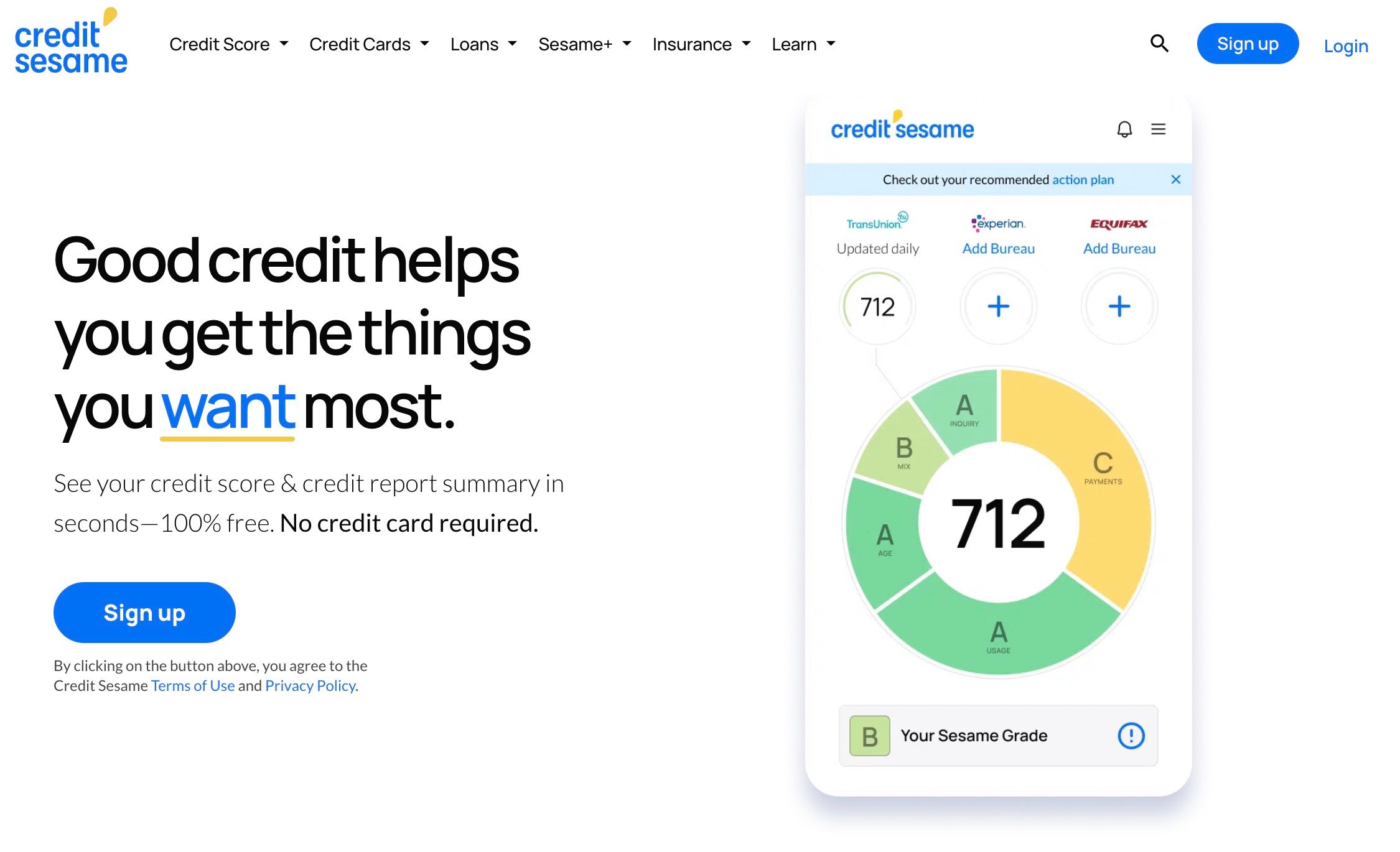 Credit Sesame affiliate program