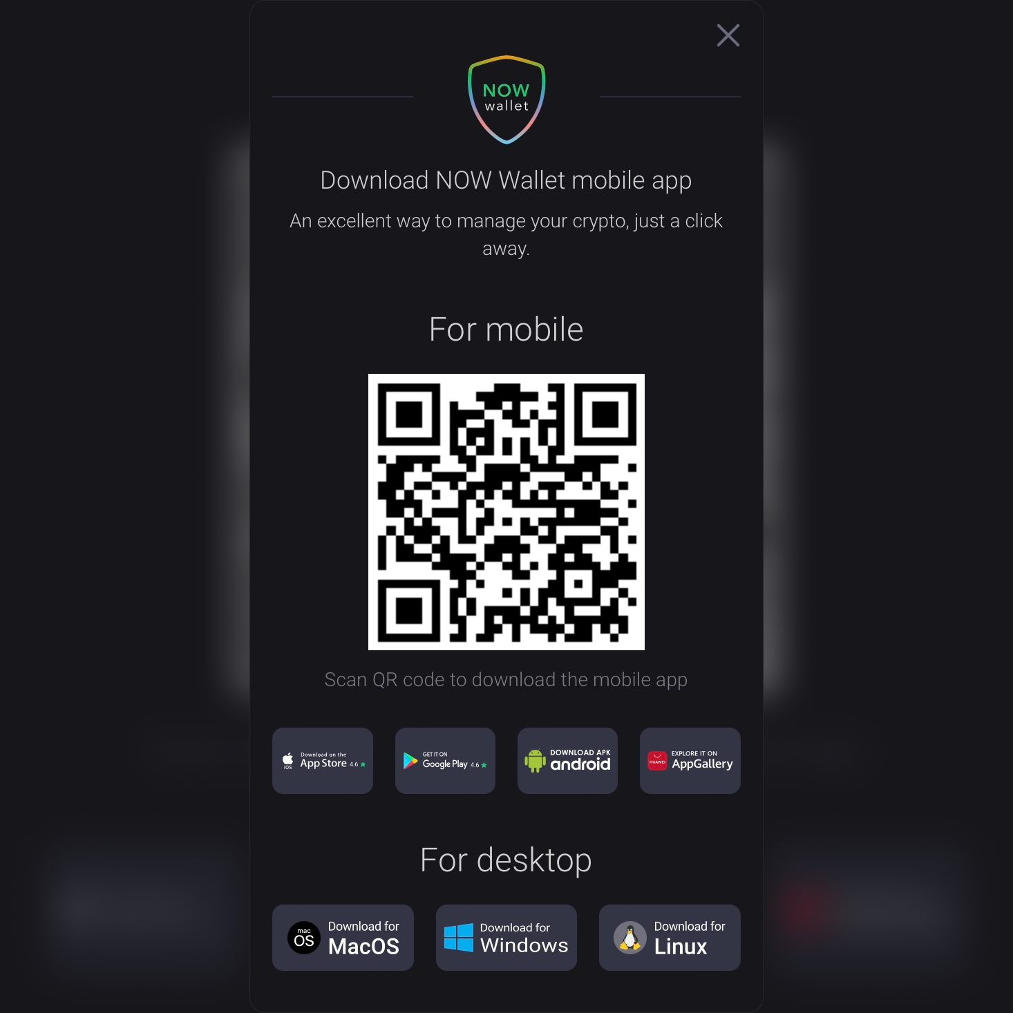 download now wallet