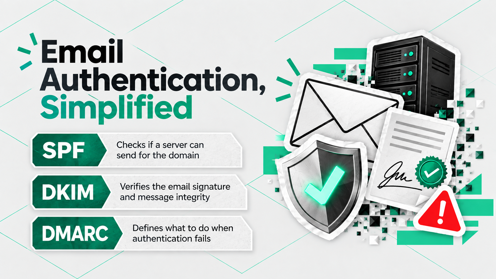 Email authentication simplified