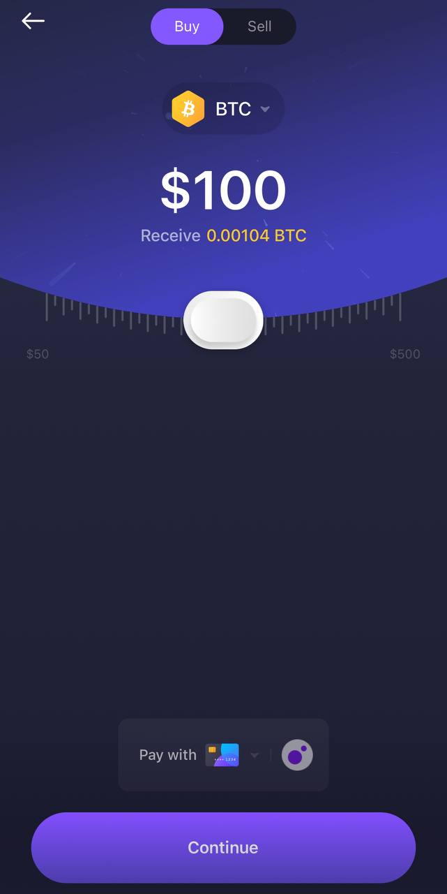 This screenshot shows Exodus wallet interface
