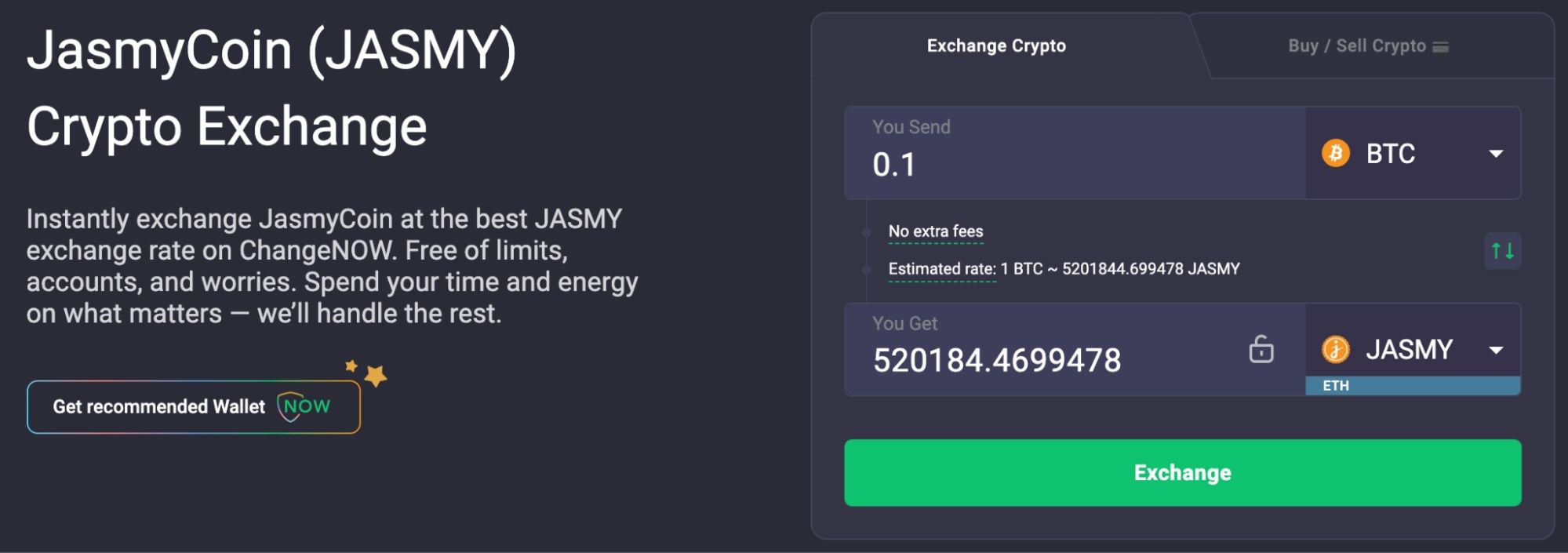 How to buy Jasmy Coin - step 1