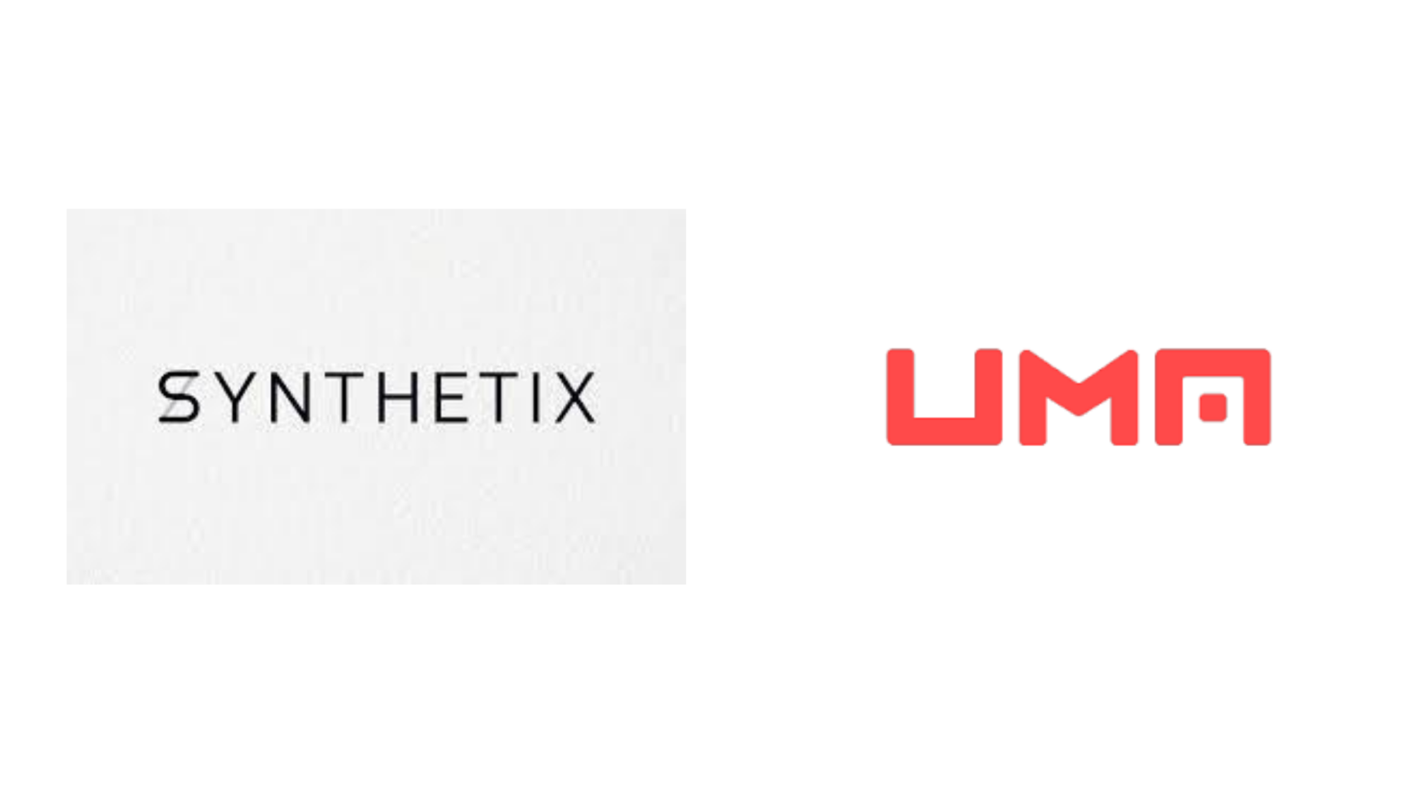 Synthetix and UMA logos