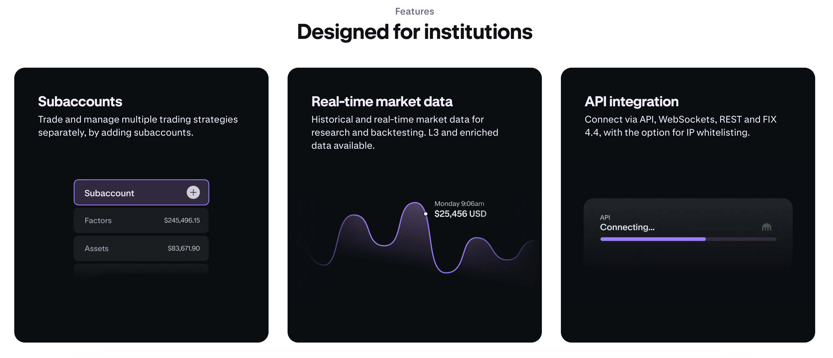 Kraken institutional crypto tools