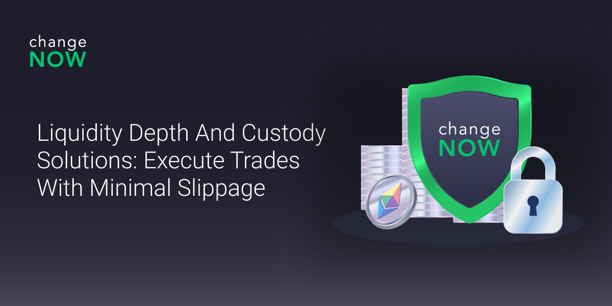 This article is about custody solutions and liquidity depth, which combined help to avoid crypto slippage