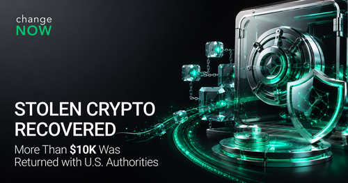 More Than $10K Was Returned with U.S. Authorities.