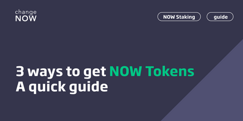 3 Ways to Get Your NOW Tokens — A Quick Guide