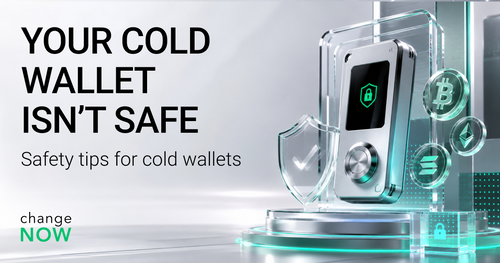 Learn how to make your cold wallet safe to store crypto. 