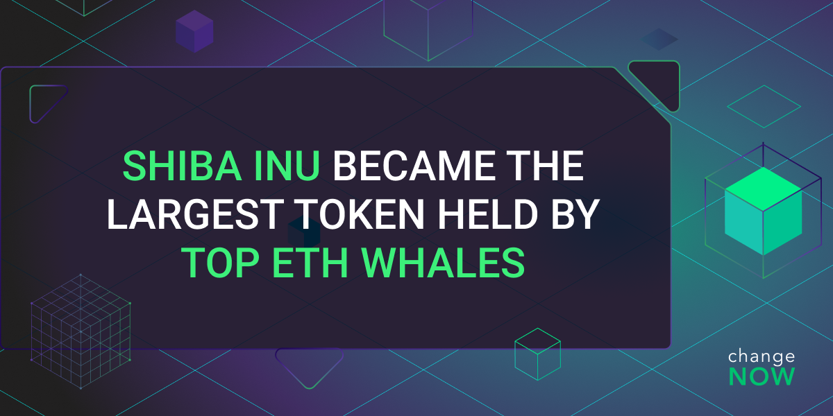 Shiba Inu Became the Largest Token Held by Top ETH Whales 