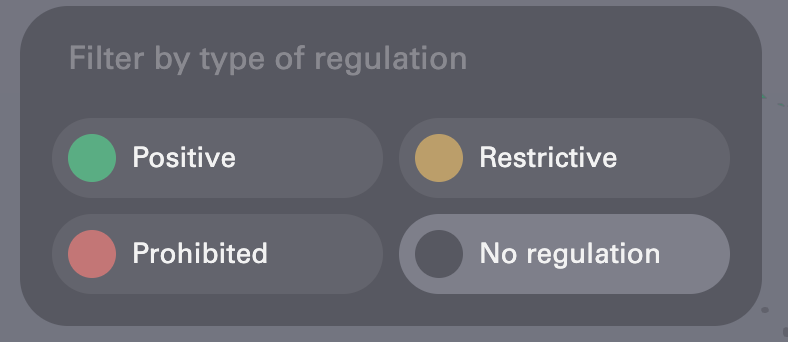 This image shows the regulation type.