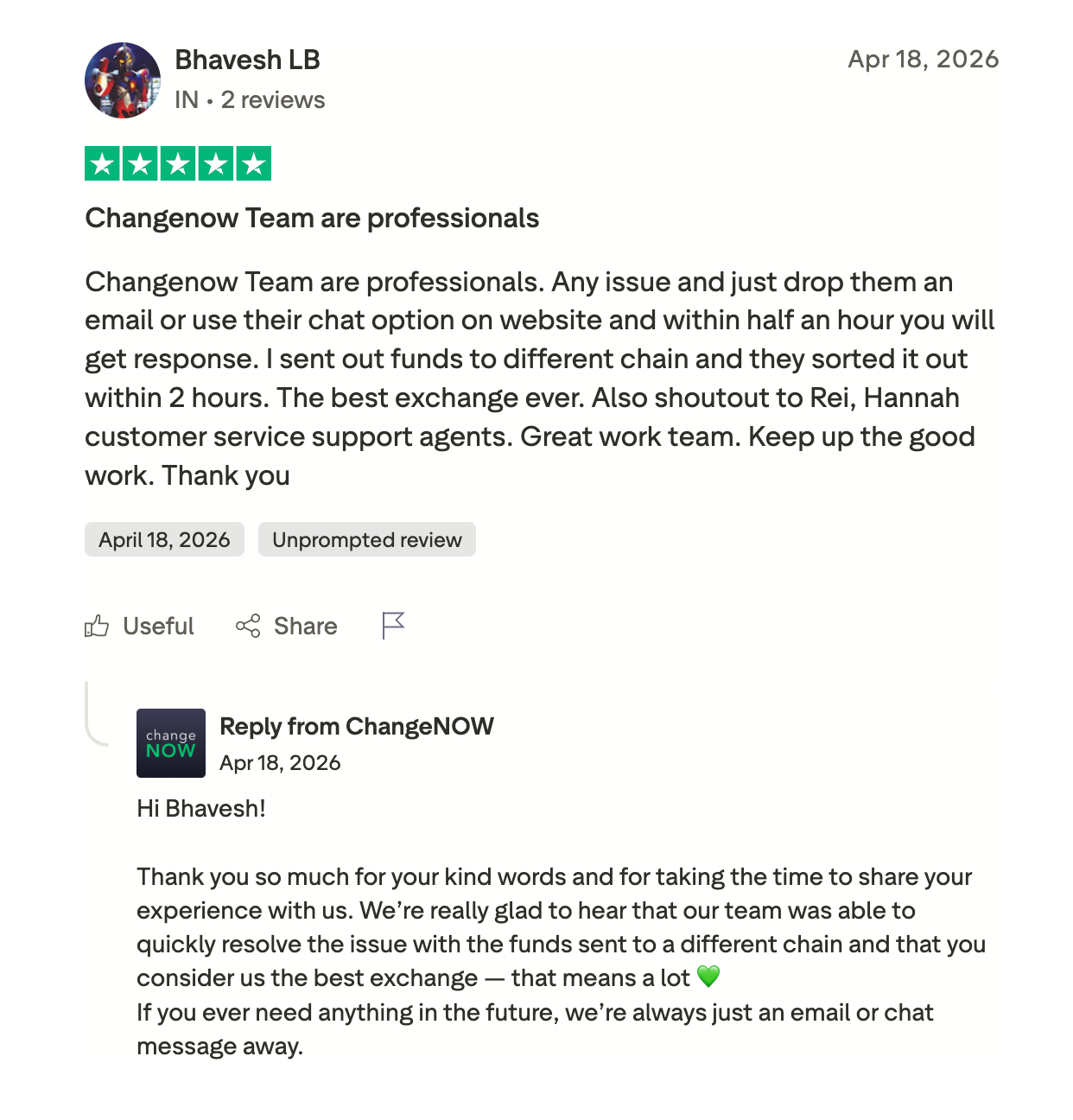 Trustpilot.