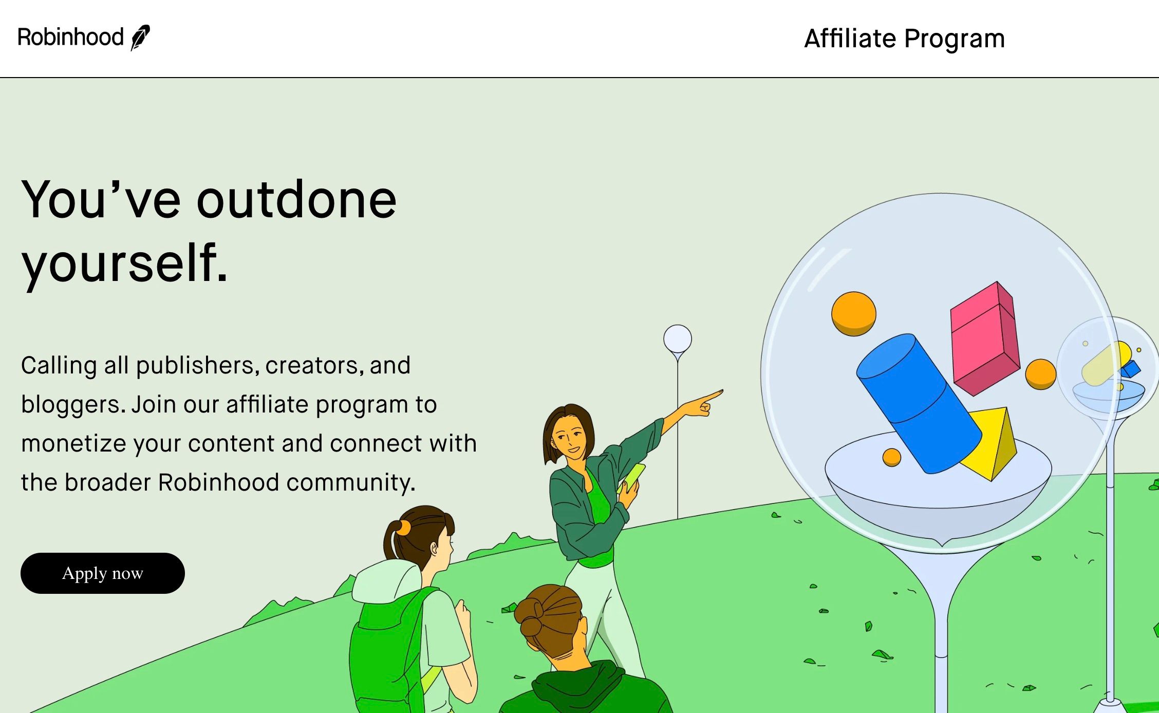 Robinhood affiliate program