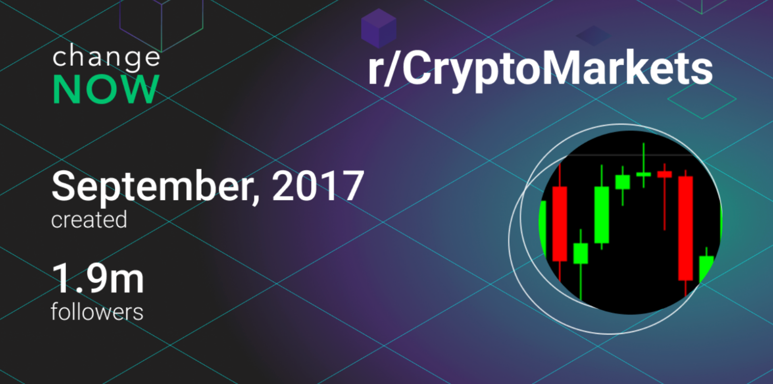 Crypto news & market data are observed in subreddit r/CryptoMarkets