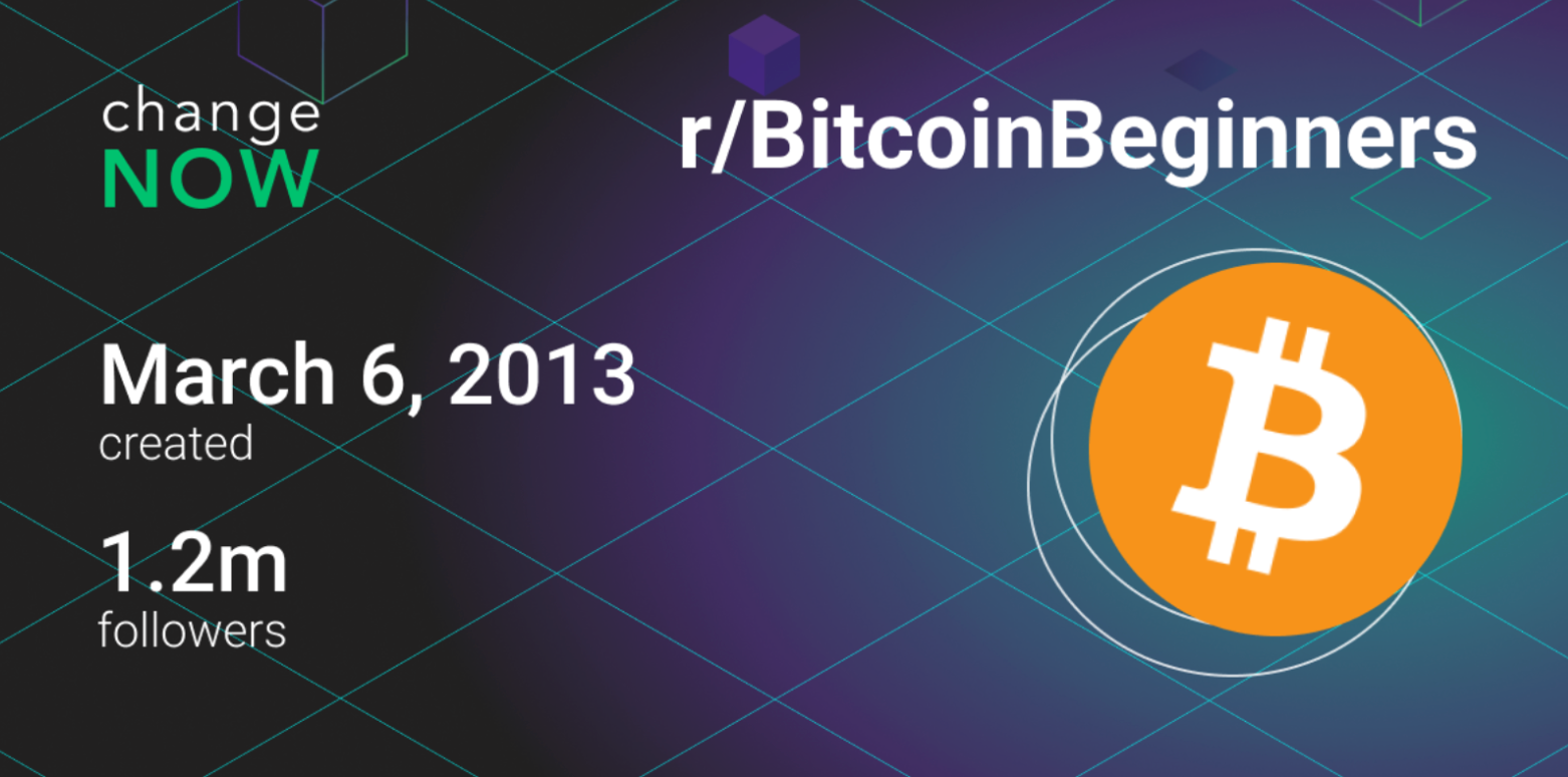 Best subreddit for those who are new to crypto and BTC - r/BitcoinBeginners