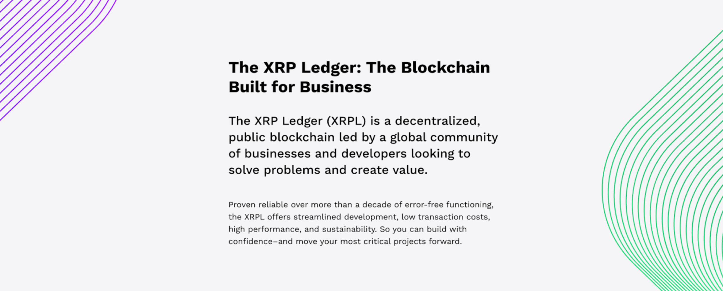 The XRP Ledger.