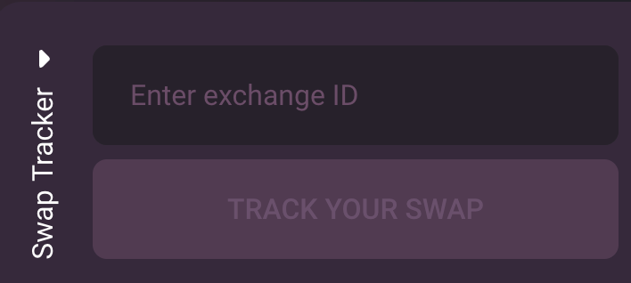 This picture show SwapSpace ID tracker at the website